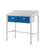 Sloping Top Workstation with Two Single Drawers 1060.1000.460