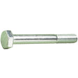 M8 x 120 High Tensile Bolt Gr 8.8 Zinc Plated (METALMATE) DIN 931  - 50 box qty