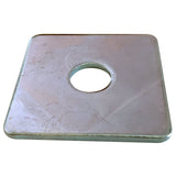 1.1/2 X 1/2 X 1/8 Sq Plate Washer 40 X 40 X 3 M12 BS3410 Zinc Plated  - 500 box qty