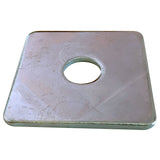 M12 x 40 x 3mm Square Plate Washer Zinc Plated BS3410 Boxed   qty