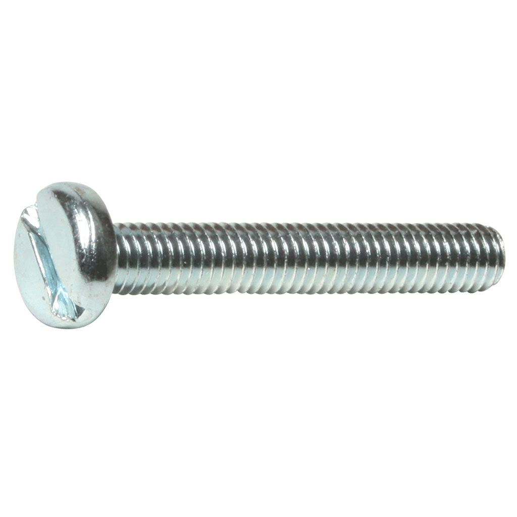 Slotted Pan Machine Screw, Mild Steel (Zinc Plated) DIN 85