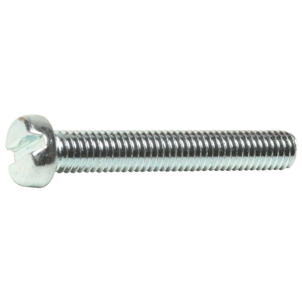 Slotted Cheese Machine Screw, Mild Steel (Zinc Plated) DIN 84