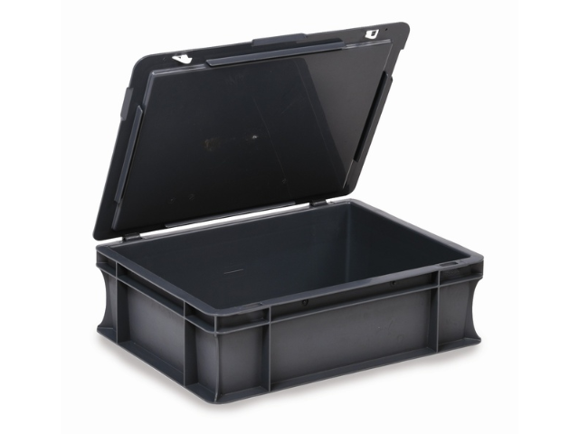 Euro Containers Hinged Lids