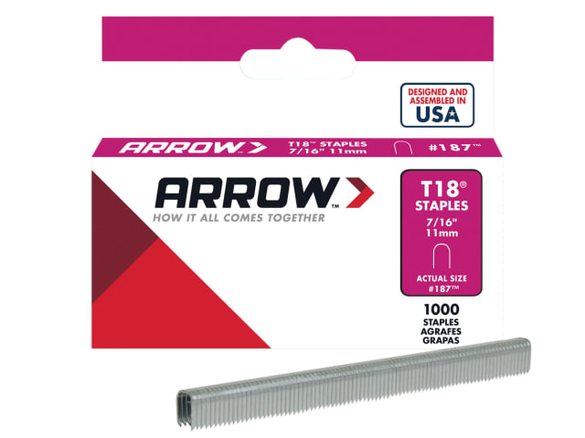 Arrow Staples T18