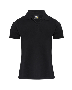 Orn Eagle Ladies Polo Shirt (Wren) - Black