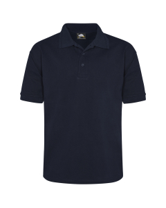 Orn Petrel Cotton Polo Shirt - Navy