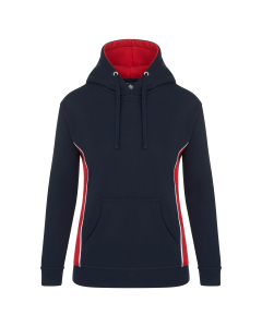 Orn Silverswift Hooded Sweatshirt - Navy / Red