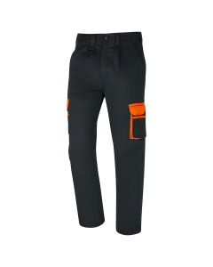 Orn Silverswift Two Tone Combat Trouser - Black / Orange