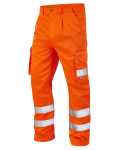 Leo Bideford ISO 20471 Cargo Trouser - Orange