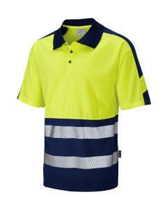 Leo Watersmeet ISO 20471 2 Tone Cool Viz Plus Polo Shirt