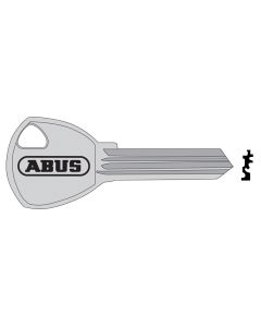 ABUS Mechanical 80TI/40+45+50+60 Key Blank 57862