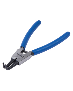 BlueSpot Tools Circlip Pliers External Bent 90° Tip 150mm (6in)