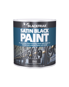 Blackfriar Satin Black Paint