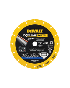 DEWALT Extreme Metal Cut Off Saw Blade 230 x 22.23 x 2.10mm