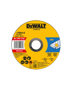 DEWALT Metal Cutting Disc 125 X 1.2 X 22.23mm