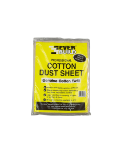 Everbuild Sika Cotton Dust Sheet 3.6 x 2.7m