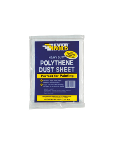 Everbuild Sika Polythene Dust Sheet 3.6 x 2.7m
