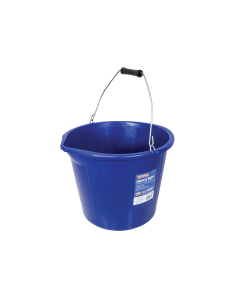 Faithfull Builder's Industrial Bucket 14 litre (3 gallon) - Blue