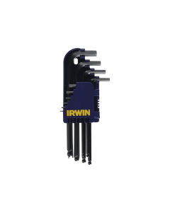 IRWIN® T10757 Metric Long Arm Ball End Hex Key Set, 10 Piece