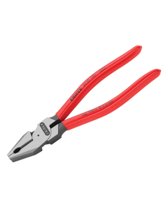 Knipex 02 01 Series High Leverage Combination Pliers, PVC Grip