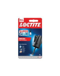 Loctite Super Glue Liquid, Brush Bottle 5g
