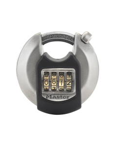 Master Lock Excell Discus 4-Digit Combination 70mm Padlock