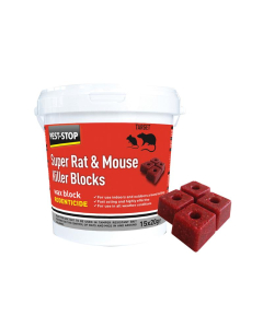 Pest-Stop (Pelsis Group) Super Rat & Mouse Killer Wax Blocks