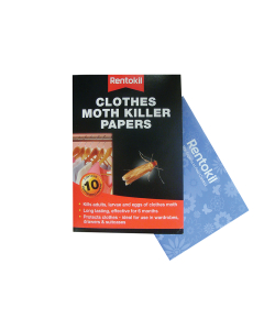 Rentokil Clothes Moth Papers (Pack 10)