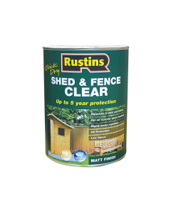 Rustins Quick Dry Shed and Fence Clear Protector