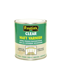 Rustins Polyurethane Varnish Matt Clear 5 litre