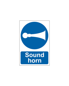 Scan Sound Horn  - PVC Sign 200 x 300mm