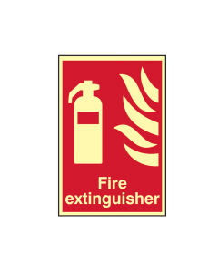 Scan Fire Extinguisher Photoluminescent - 200 x 300mm