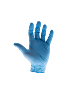 Scan Nitrile Disposable Gloves, Blue