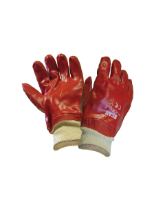 Scan PVC Knitwrist Gloves - L (Size 9)