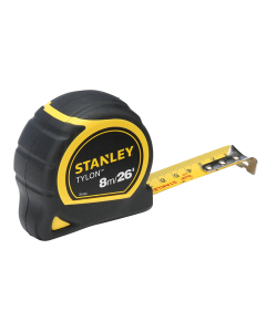 STANLEY® Tylon Pocket Tape 8m/26ft (Width 25mm) Loose