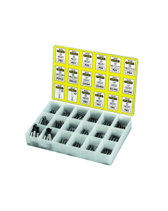 STANLEY® Insert Bits & Magnetic Bit Holders Assorted Tray, 200 Piece