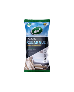 Turtle Wax Clear Vue Glass Cleaner Wipes (Pack of 24)