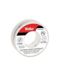 Weller Electronic Lead-Free Solder Sn99 Cu3, 1mm 25g