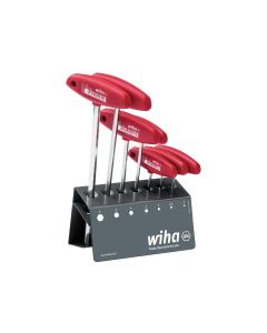 Wiha L-key with T-handle Set, 8 Piece