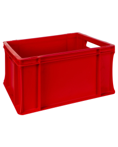 20LTR EURO CONTAINER 400 X 300 X 220MM RED