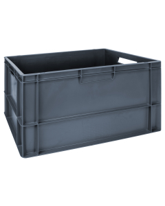 60LTR. EURO CONTAINER-GREY-600X400X320MM PACK OF 2