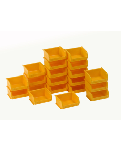TOPSTORE CONTAINER TC1 YELLOW PACK OF 60
