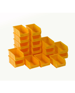 TOPSTORE CONTAINER TC2 YELLOW PACK OF 60