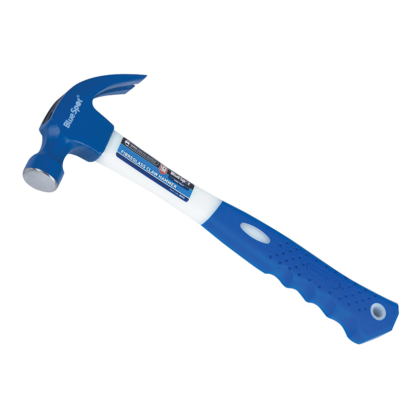 BlueSpot Tools Claw Hammer Fibreglass Shaft 570g (20oz)