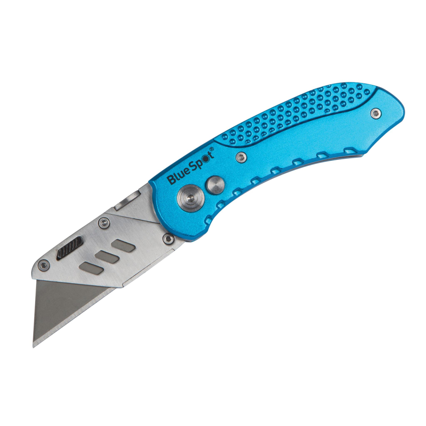 BlueSpot Tools Professional Folding Utility Knife