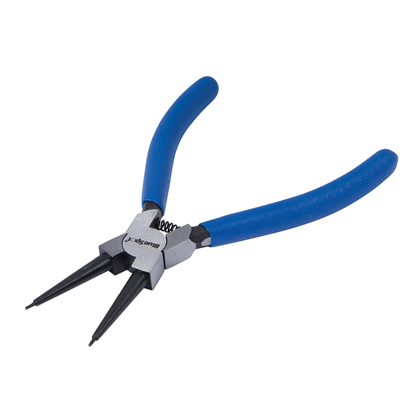 BlueSpot Tools Circlip Pliers Internal Straight 150mm (6in)