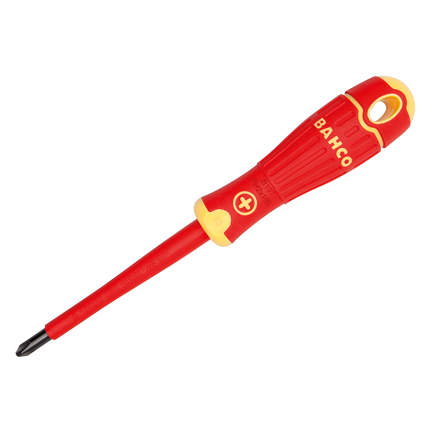 Bahco BAHCOFIT Insulated Screwdrivers Phillips Tip