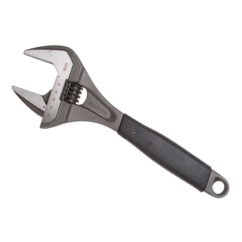 Bahco ERGO™ 90 Series Adjustable Wrench, Extra Wide Jaw