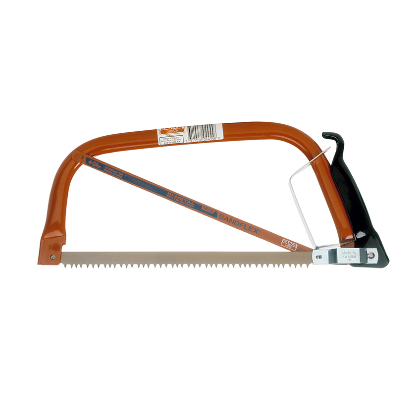 Bahco 9-12-51/3806-KP Bowsaw & Extra Hacksaw Blade 300mm (12in)