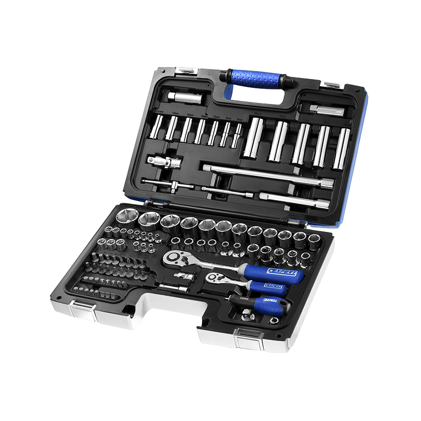 Expert 1/4 & 1/2in Drive Socket & Accessory Set, 98 Piece